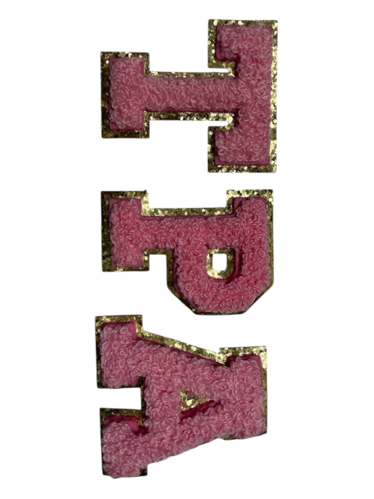 TPA Chenille Letter Set