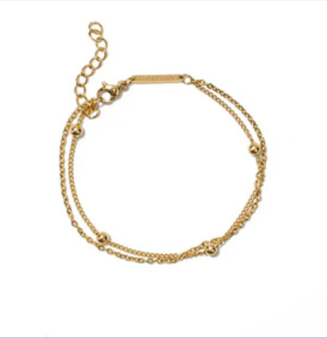 Double Dainty Bracelet