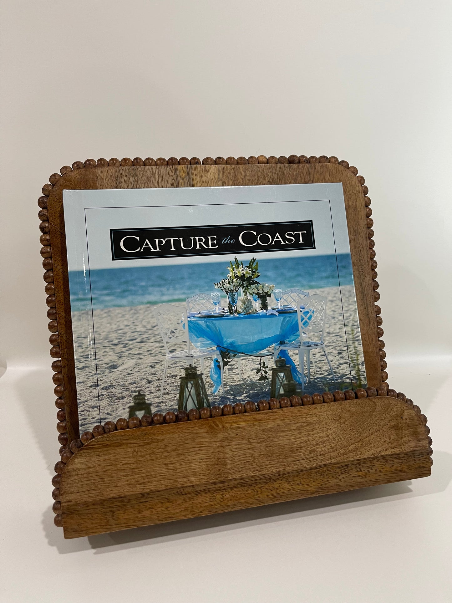 Cookbook Holder - Beaded