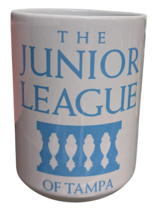 White JLT Mug - 14oz