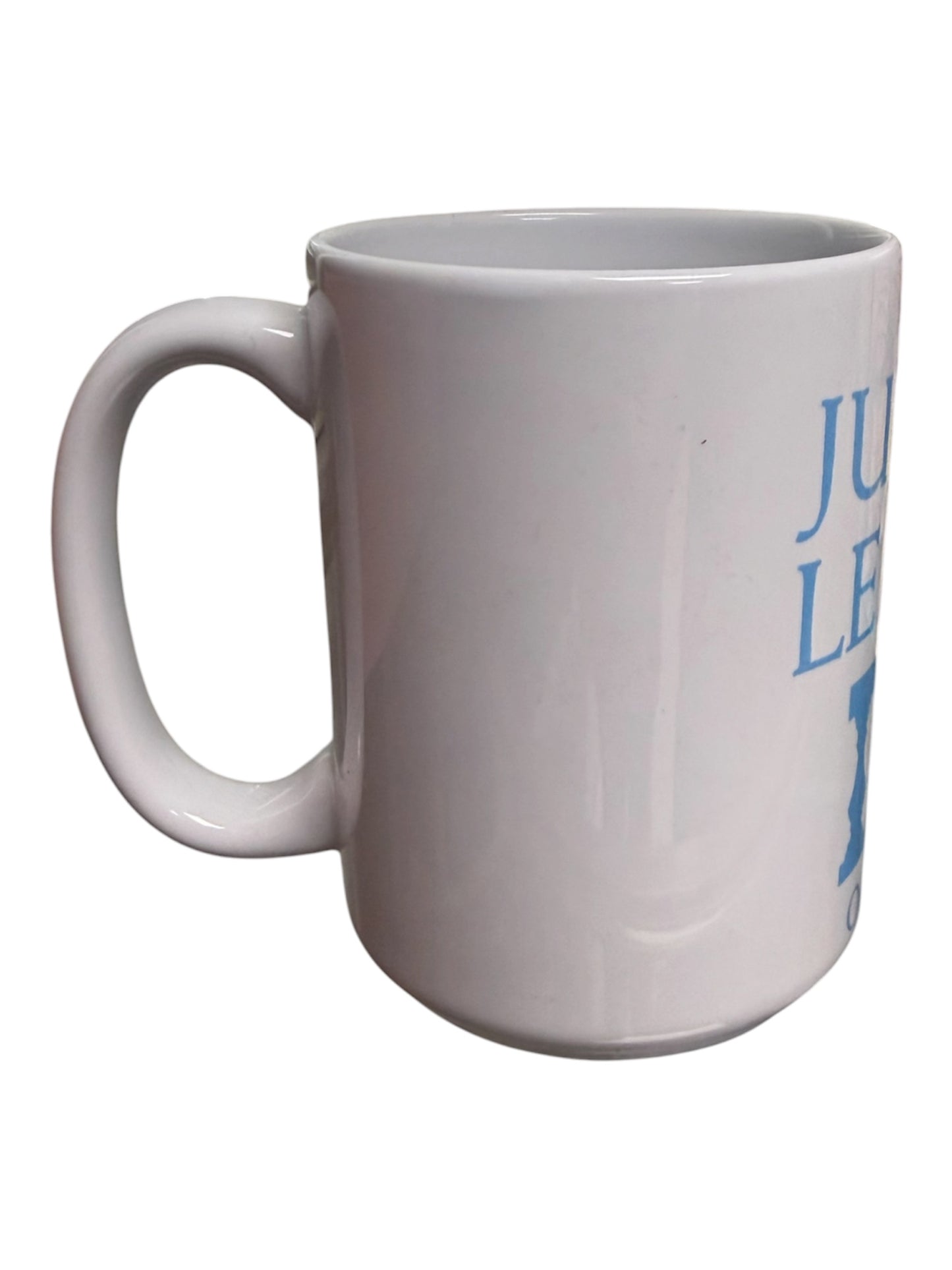 White JLT Mug - 14oz