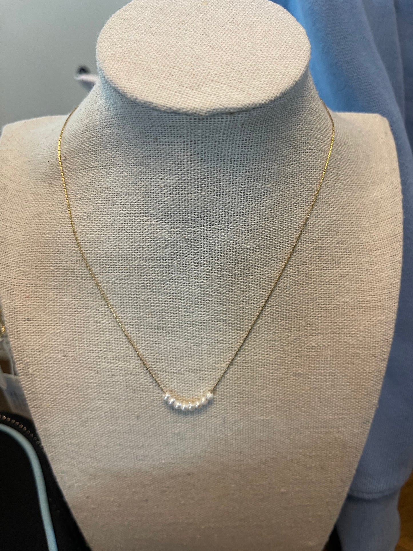 Dainty Pearl Necklace