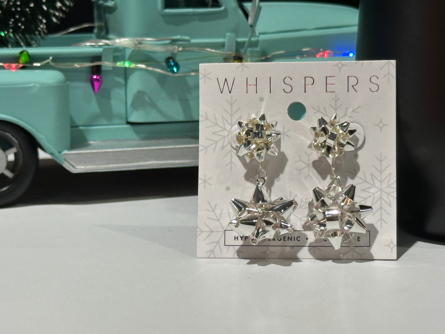 Christmas Bow Earrings