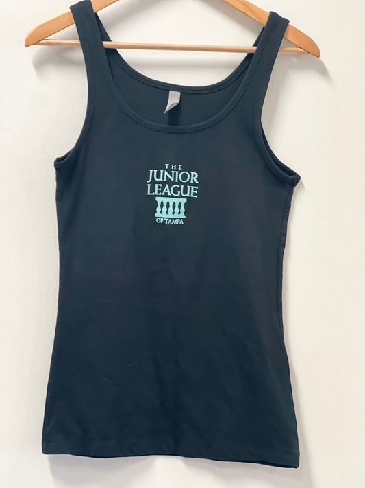 JLT Black Cotton Tank Top Shirt